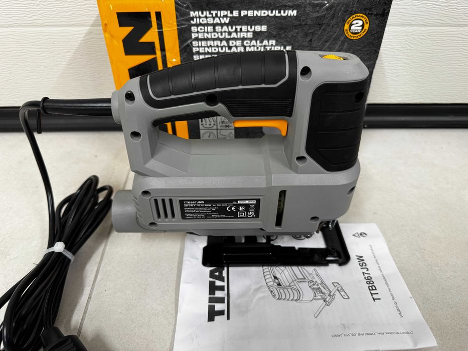 Wyrzynarka Titan 600W 2025r TTB867JSW