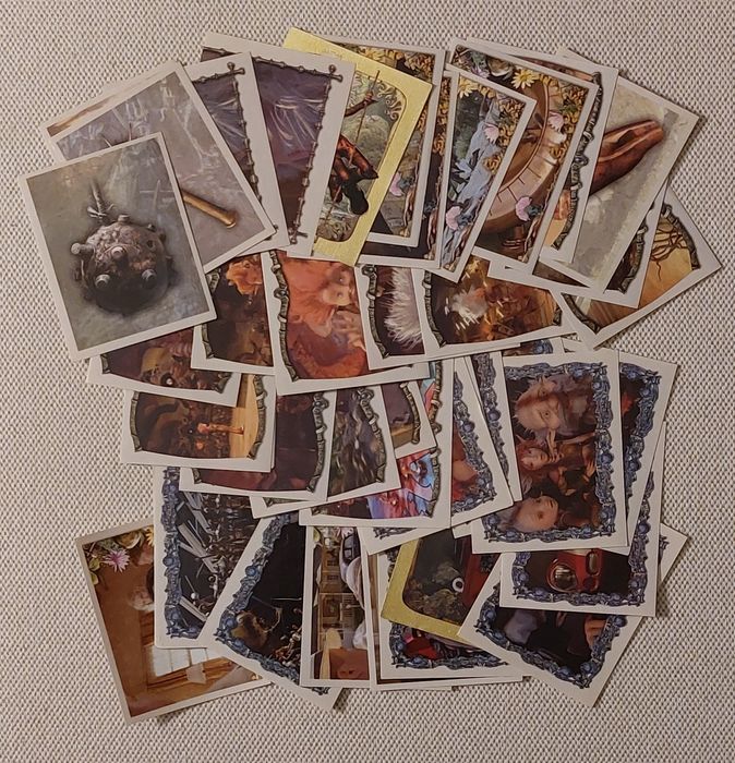 Cromos da coleção da Panini Arthur y los Minimoys