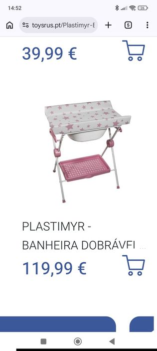 Banheira C/suporte