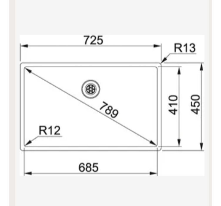 Franke мойка, нержавіюча
