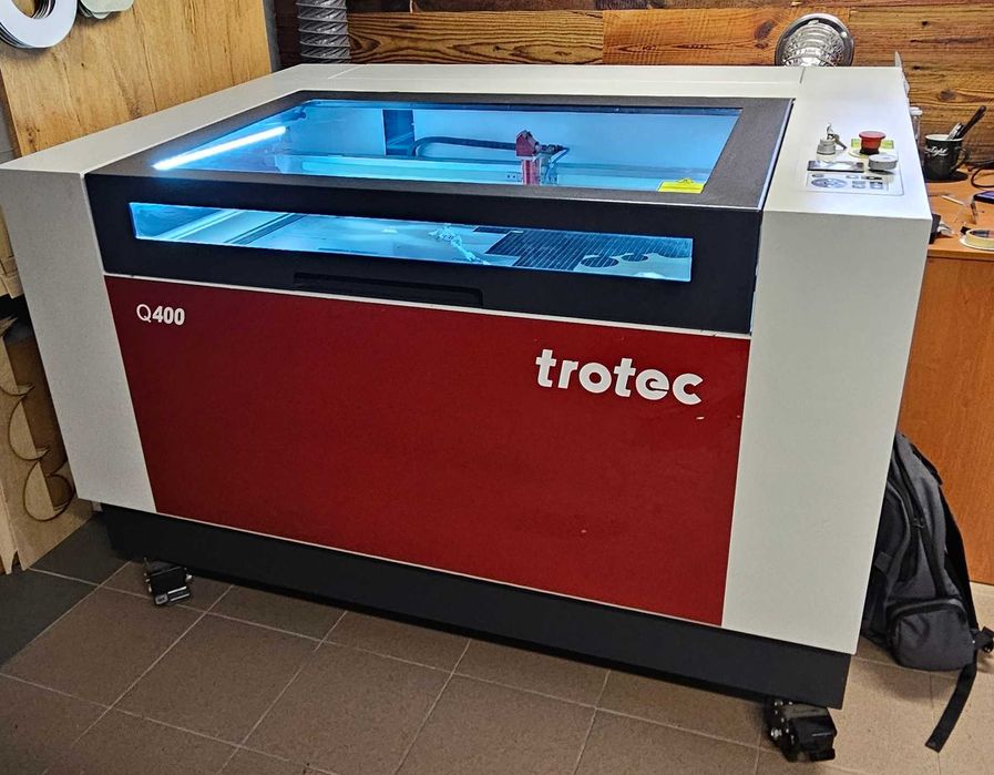 Ploter laserowy Trotec Q400 100W – bardzo dobry stan | po serwisie