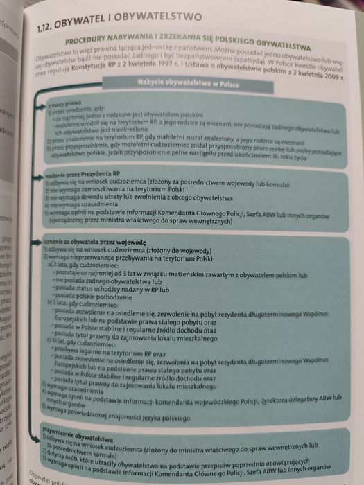 Matura Vademecum WOS 2021 Operon rozszerzony podręcznik