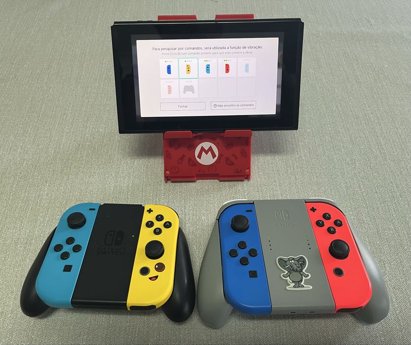 Nintendo Switch completa com acessorios