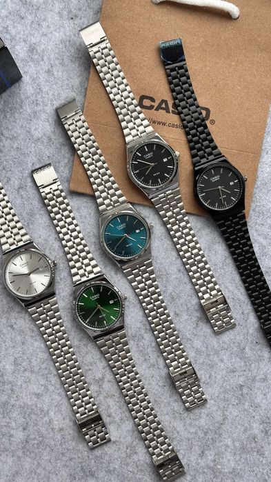 Годинник Casio MTP VC01 Green | Часы наручние касио MTP-B145 | AQ-230