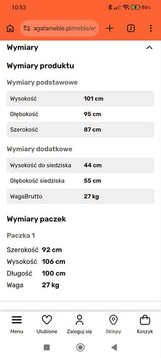 Fotel KELSO - Agata Meble.