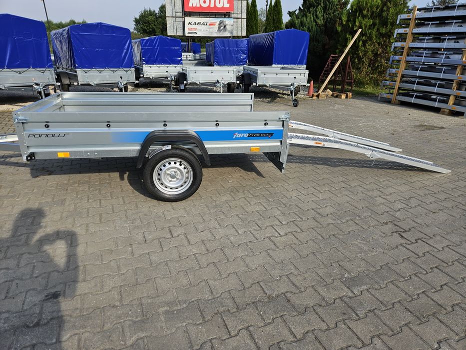 Przyczepa przyczepka pondus 236x125x32 Dmc750