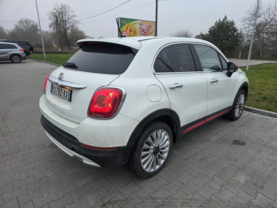 Fiat 500X 1.4 turbo benzyna super wyposazenie uszkodzone sprzeglo