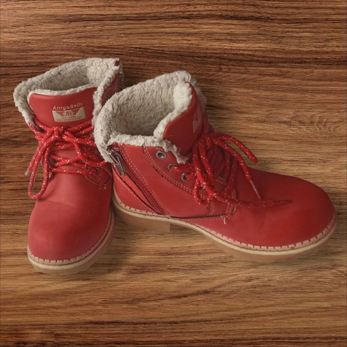 Traperki/kozaki/botki zimowe wełna Arrigo Bello rozm 31 wkładka 20cm