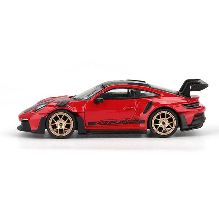 Mini GT Porsche 911(992) GT3 RS Weissach Package Guards Red LHD #1060