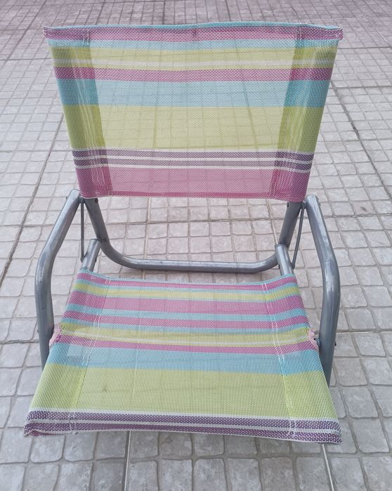 Cadeira de praia dobrável