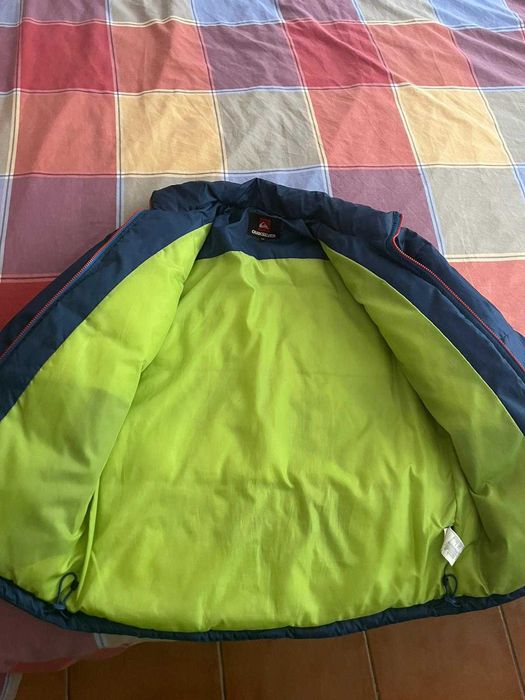 Casaco Quiksilver acolchoado azul – excelente estado