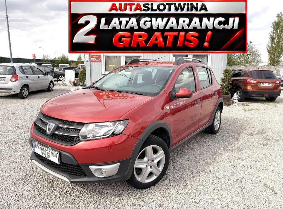 Dacia Sandero Stepway 2 LATA GWARANCJI W CENIE AUTA, Zamiana, Salon Polska, Benzyna, Klima