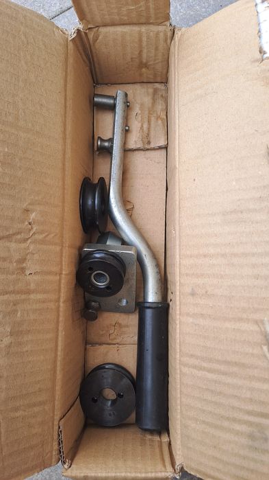 Maquina dobrar tubo metálico
