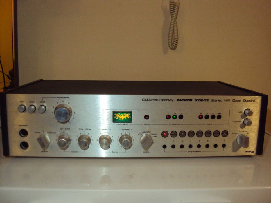 Piękny RADMOR 5102 TE srebrny panel świeżo po przeglądzie