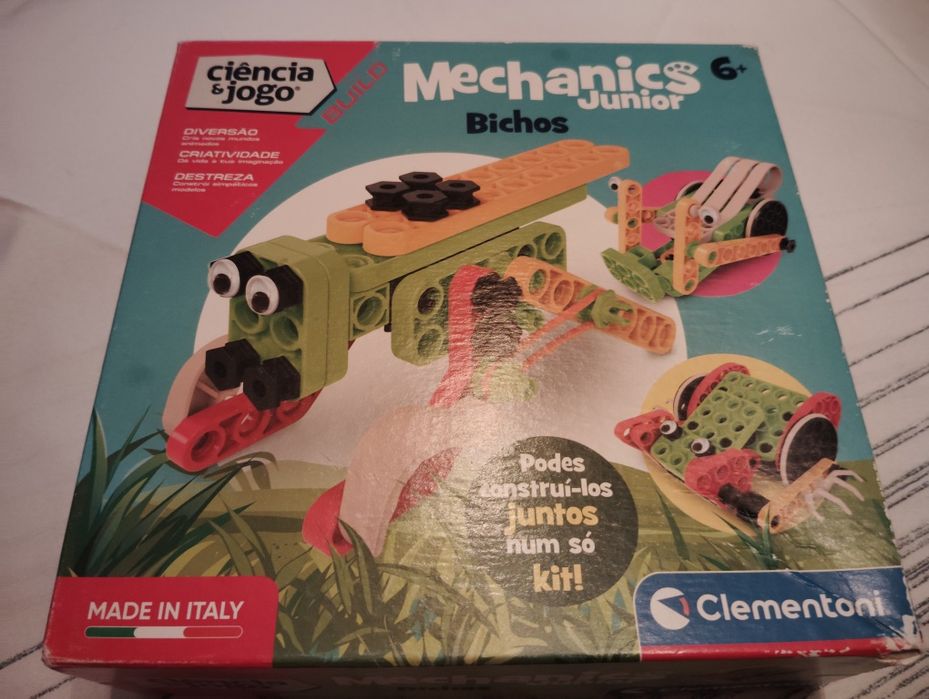 Jogo Infantil Ciência & Jogo Mechanics Junior Bichos Não Está Completo