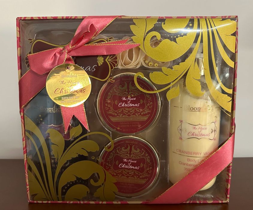 Gel Banho + Esfoliante + Loção + Sais de Banho + Sabonete Flor