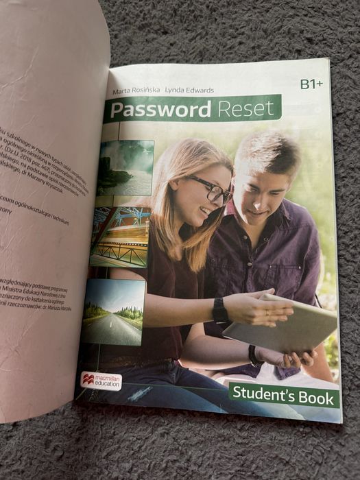 Student’s book Password reset B1+
