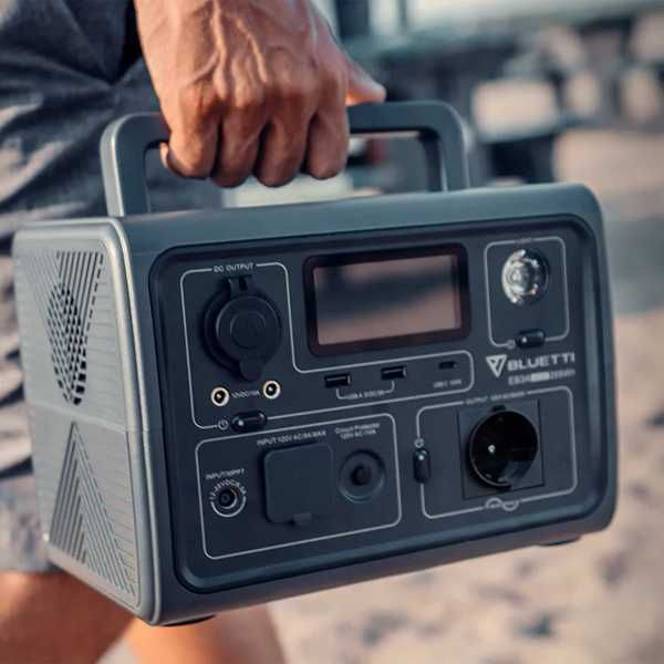 NEW новая зарядная станция BLUETTI EB3A LiFePO4 на 600W с ГАРАНТИЕЙ
