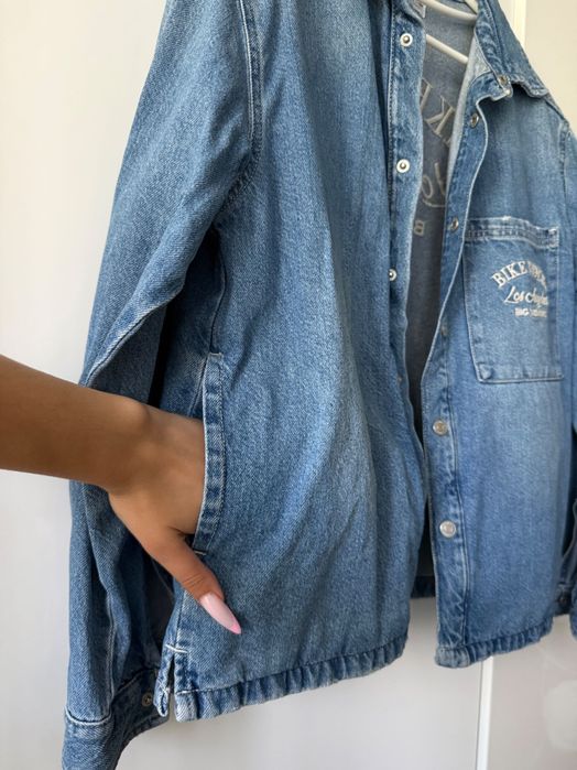 Хлопчача джинсовка Zara джинсова сорочка