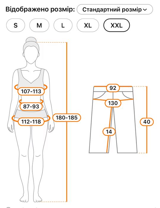 Жіночі джинсові шорти вільного крою, розмір XXL