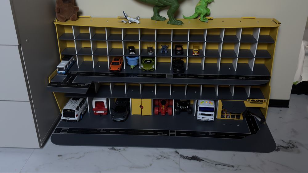 Парковка для машинок паркінг гараж для машинок hot wheels