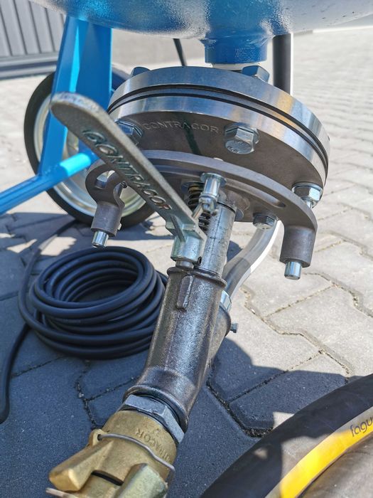 CONTRACOR Zestaw do piaskowania 100L PIASKARKA Komnino NOWA! +osprzęt