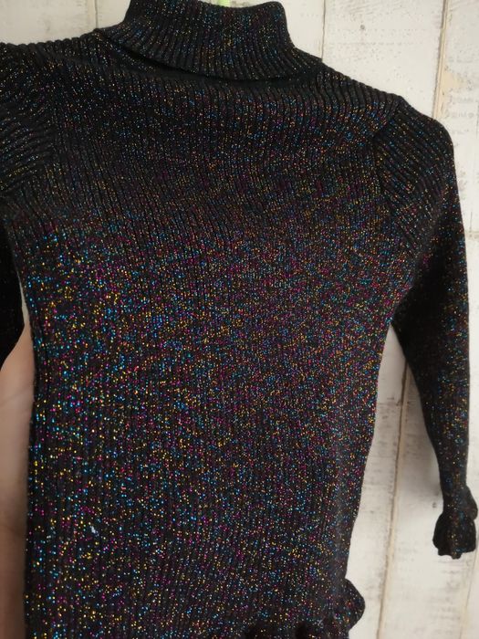 Sweterek- golf multikolor - Reserved - Primark - 104 Nowe - Komplet