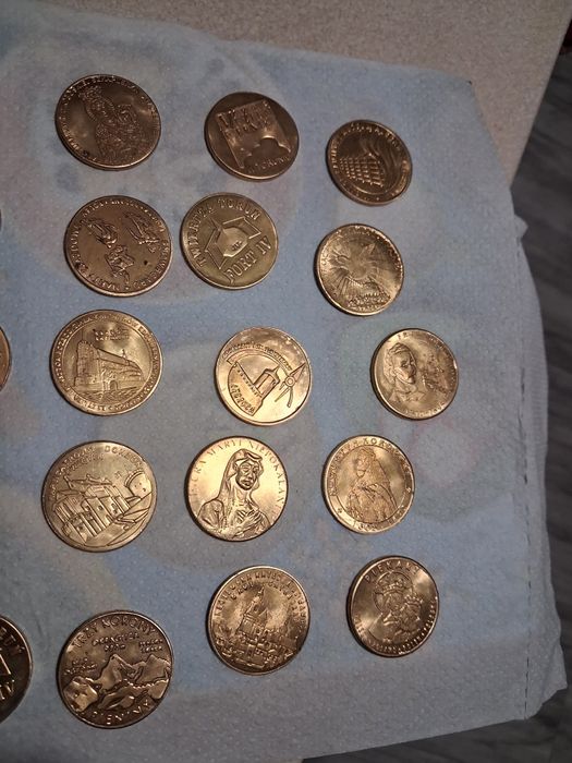 Medale pozłacane 24 karatowym złotem