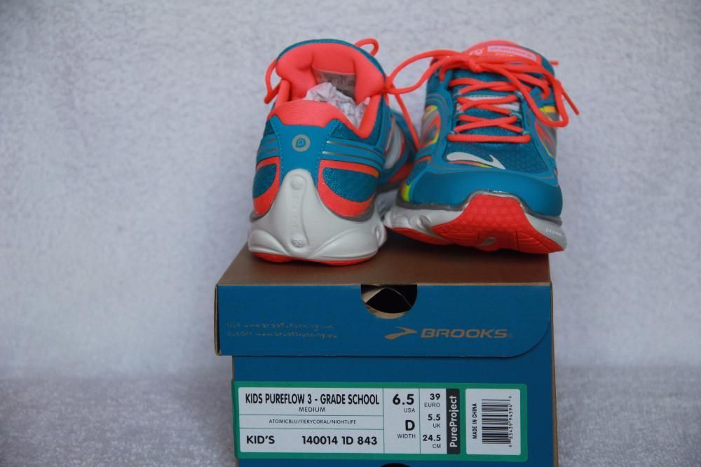 Кроссовки Brooks Kids PureFlow 3 (Little Kid/Big Kid)