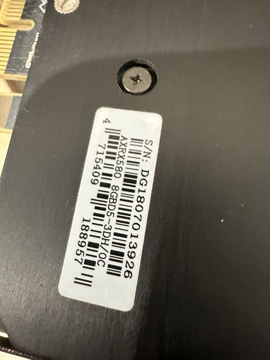 Відеокарта RX 580 8GB Power Color Red Devil