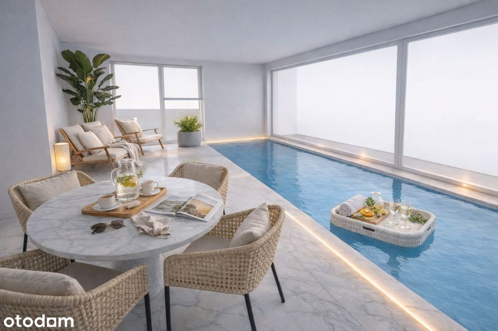 Apartament z prywatnym basenem | VIII p. z widokiem na Pogorię III