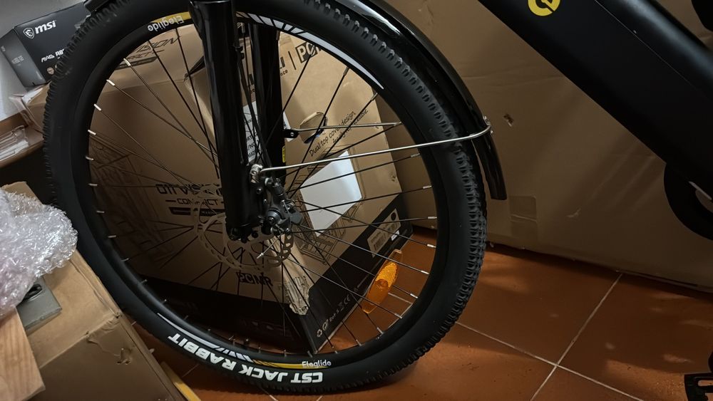 Bicicleta eléctrica 32Km/h 450W 100km autonomia