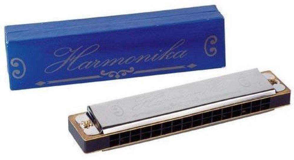 Harmonijka ustna pudełko,135x33 mm