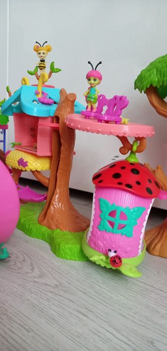 Duży zestaw z lalka Enchantimals zabawki