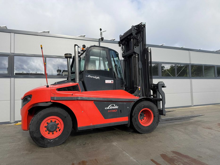 Wynajem Usługa udźwig dźwig 14 ton Wózek widłowy Linde