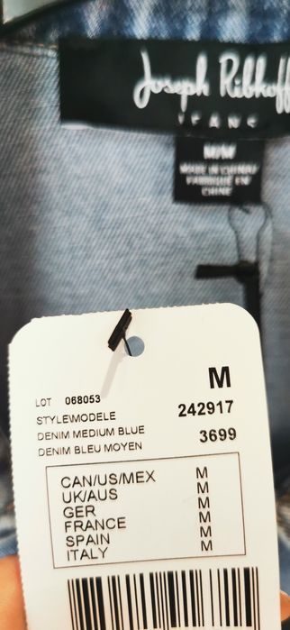 Kurtka jeansowa Joseph Ribkoff 242917, S/M