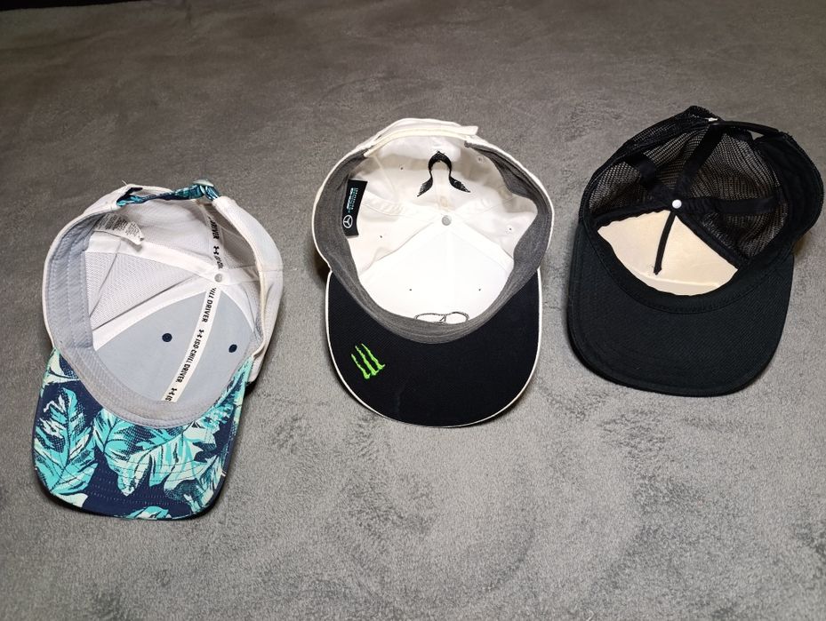 Кепка Vans, Under armour, Mercedes