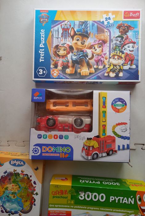 Gry edukacyjne i puzzle 3+