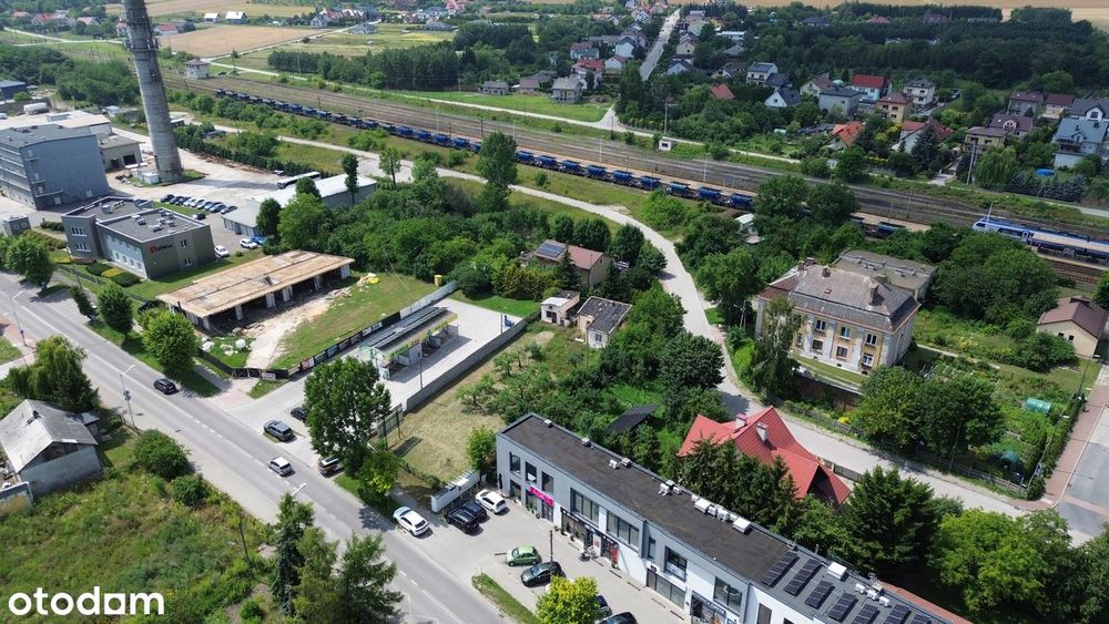 Działka inwestycyjna 1204 m² MPZP – Jędrzejów ul. Przemysłowa