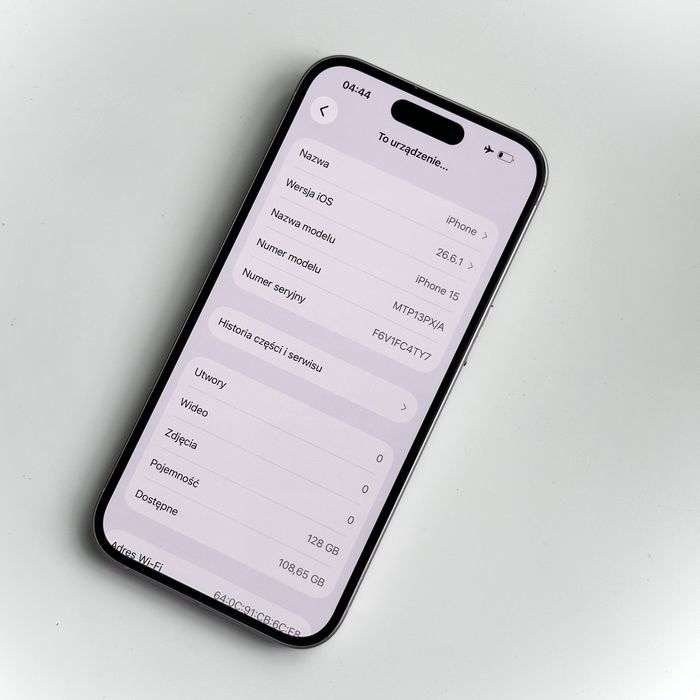 IPhone 15 128gb Różowy - BATERIA 100%! - W PEŁNI SPRAWNY
