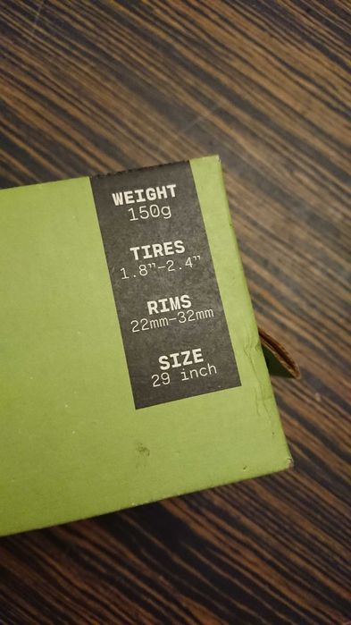 Wkładki do opon CUSH CORE XC 29 2 sztuki z zaworami