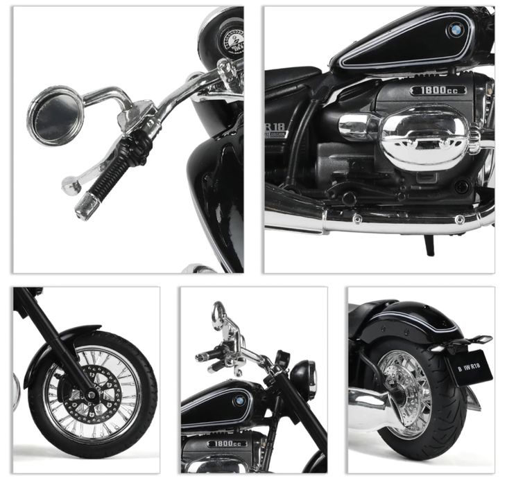 Mota bmw r18 escala 1:12