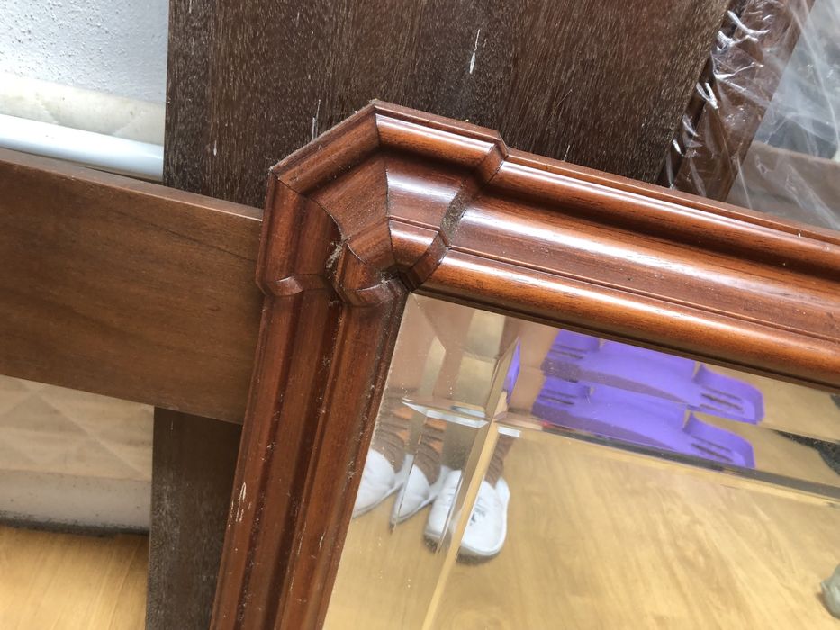 Epelho antigo em madeira