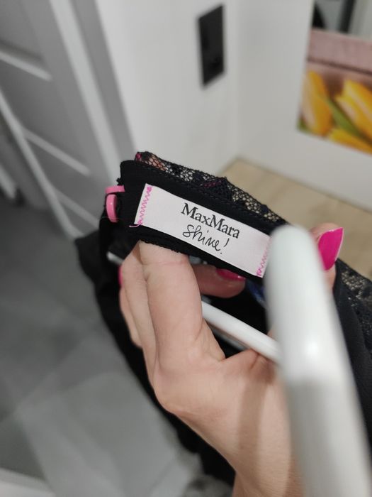 Bluzka siateczka czarna MaxMara XL/42