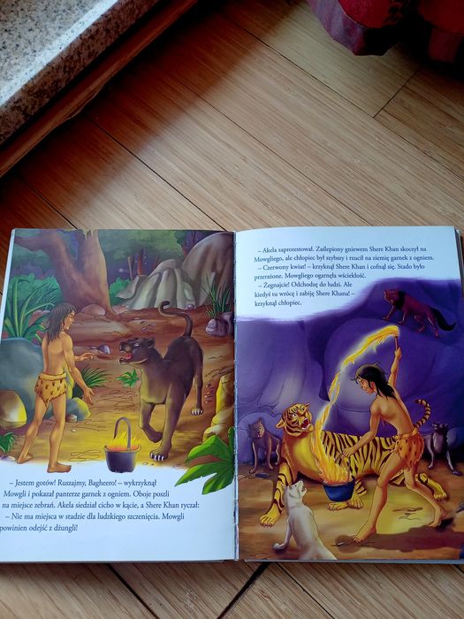 Książka z bajkami w twardej oprawie