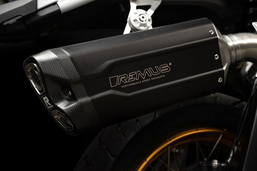Tłumik Remus 8 2.0 do BMW F900GS - czarny