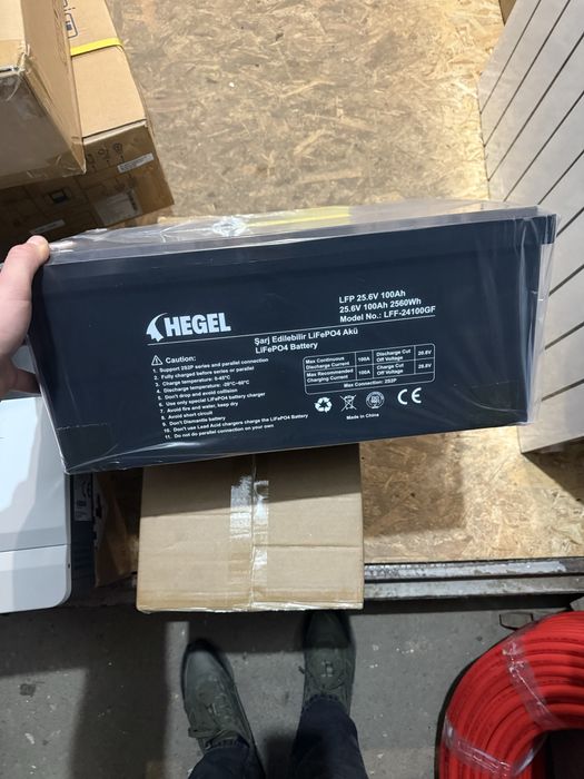 LiFePo4 24v100A.літій залізо фосфат.АКБ.акумулятор.Інвертор.