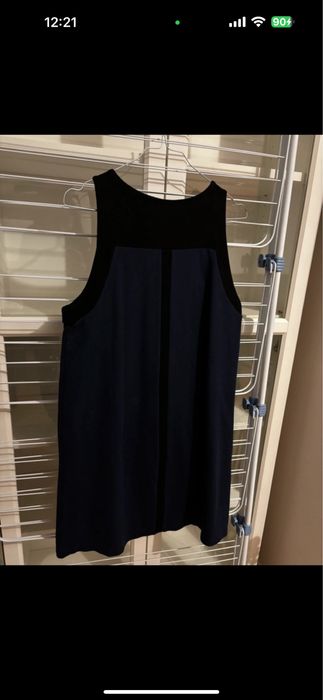 Vestido bicolor Mango