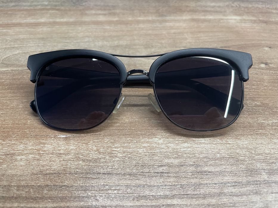 Очки солнцезащитные черные ширина 15 см