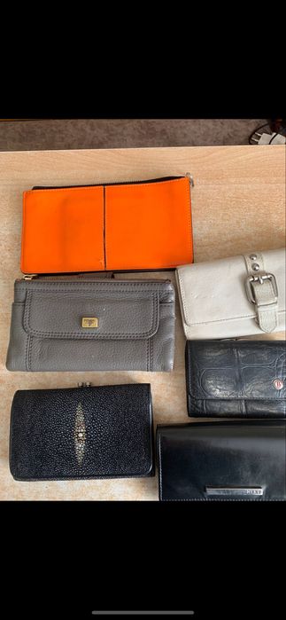 Гаманці з натуральної якісної шкіри, фірмові